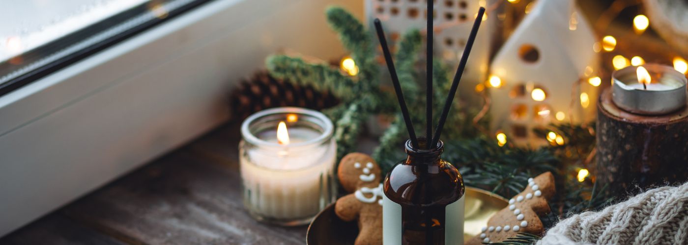 Add Festive Lighting and Greenery