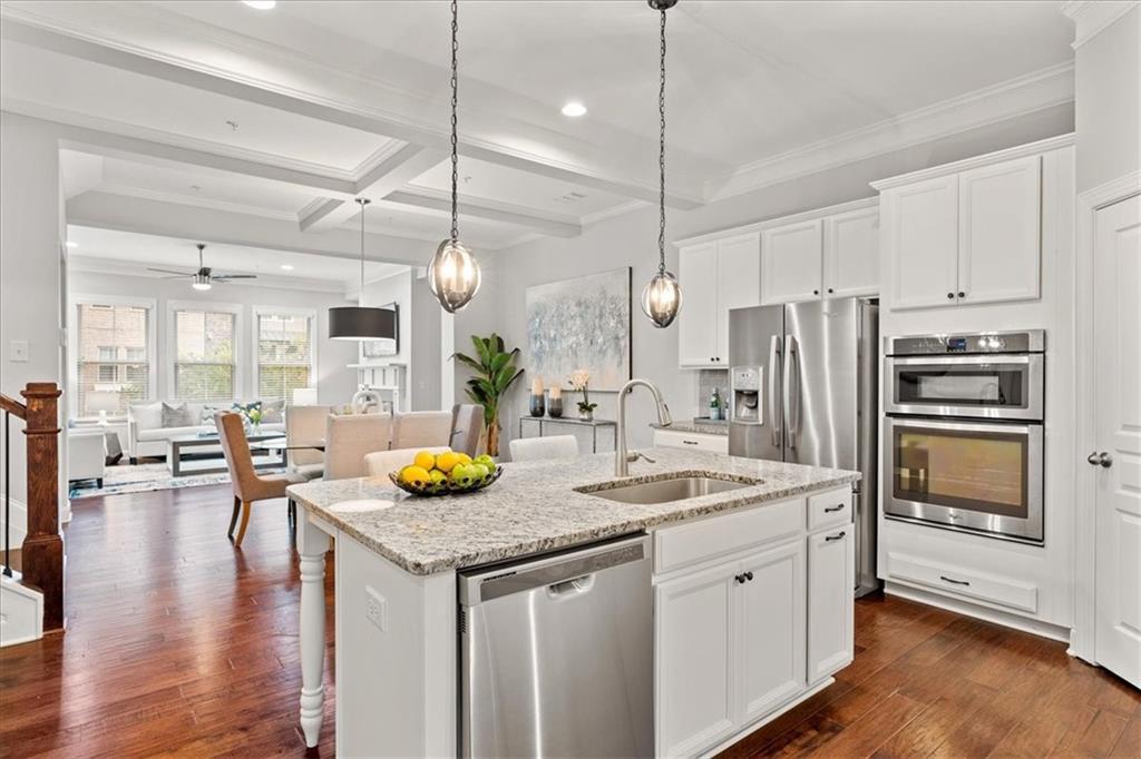 Townhome Staging in Atlanta 3